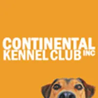 A dog with its head up in front of the words continental kennel club, inc.